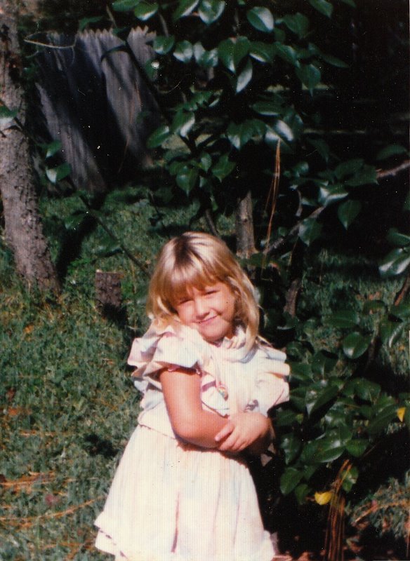 Monica outside